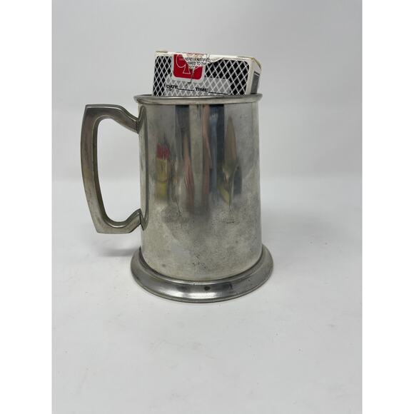 Vintage Championship of Blackjack Vegas Pewter Tankard Sheffield Collectible Mug - Picture 5 of 8